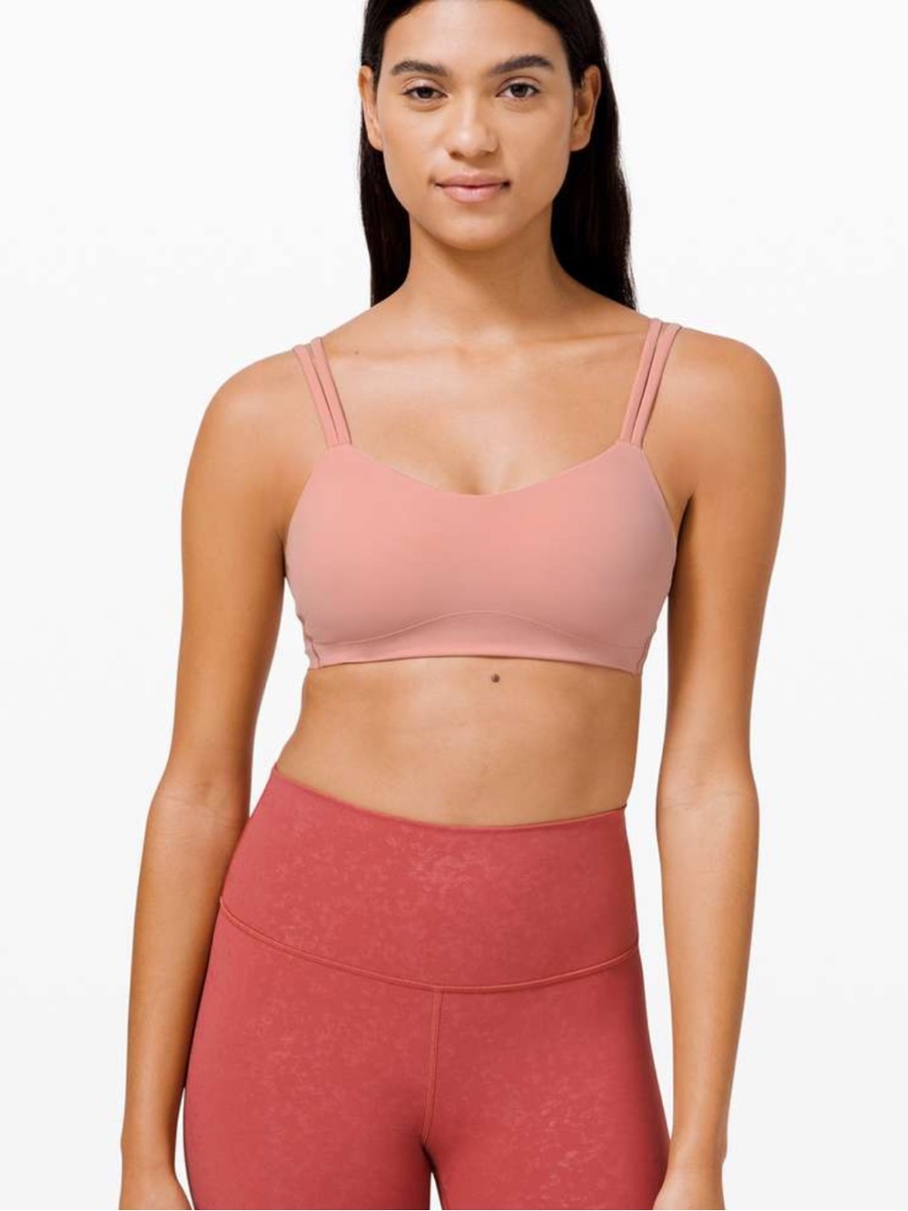 Lululemon Like a Cloud Bra Dusty Pink